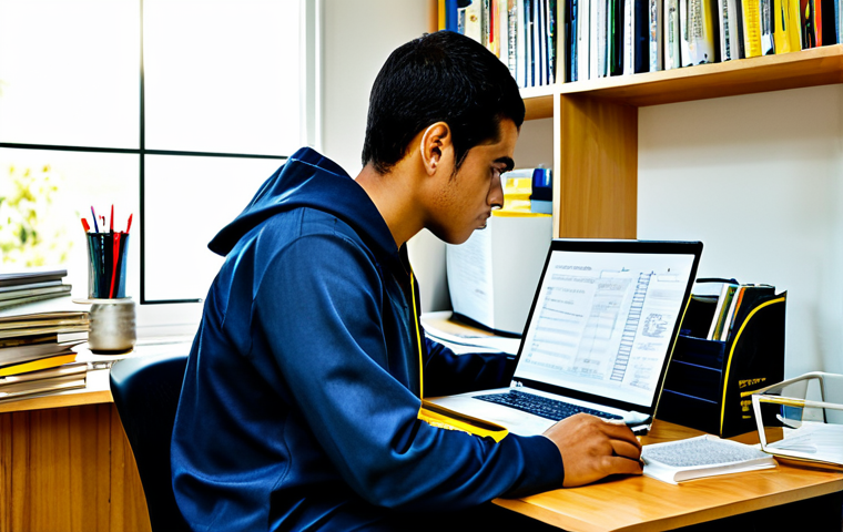 건설안전기사 시험 합격 후기 - Studying Safety Regulations**
"A dedicated safety engineering student, fully clothed in comfortable...